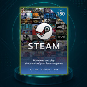 [台灣]Steam 150元台幣錢包 蒸氣卡/爭氣卡
