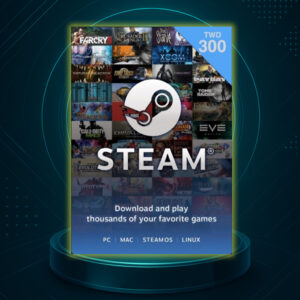 [台灣]Steam 300元台幣錢包 蒸氣卡/爭氣卡